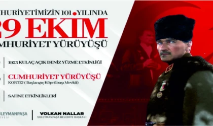 SÜLEYMANPAŞA CUMHURİYET YÜRÜYÜŞÜNDE BULUŞACAK