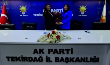 AK Parti Tekirdağ İl Kadın Kolları Başkanlığı Görevine Atanan Yeni Başkan İlk Kez Konuştu