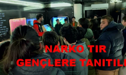 NARKO TIR ÇERKEZKÖY'E GELDİ