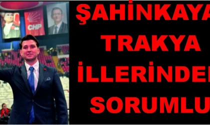 AYTEKİN ŞAHİNKAYA ,CHP GENÇLİK KOLLARI GENEL BAŞKAN YARDIMCISI OLDU