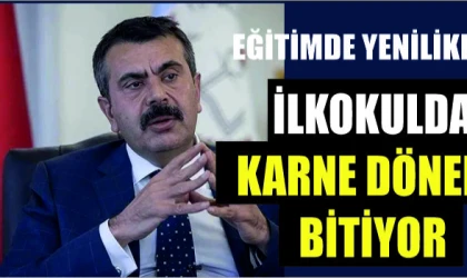 Milli Eğitim Bakanı Yusuf Tekin: İlkokullarda Karne Dönemi Sona Eriyor