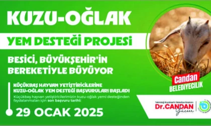 BESİCİ BÜYÜKŞEHİR'İN DESTEĞİYLE GÜÇLENİYOR