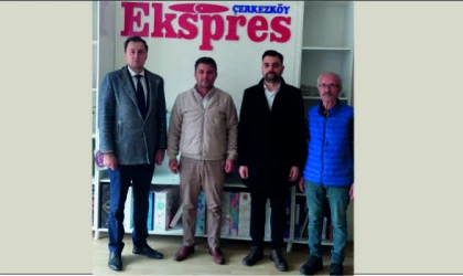 ZAFER PARTİSİ’NDEN EKSPRES’E ZİYARET