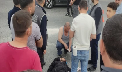 ÇERKEZKÖY'DE FECİ KAZA: ELEKTRİKLİ SCOOTER SÜRÜCÜSÜ AĞIR YARALANDI