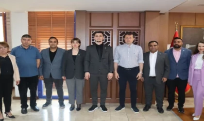 İYİ PARTİ ÇERKEZKÖY İLÇE YÖNETİMİNDEN BELEDİYE BAŞKANI AKAY’A ZİYARET