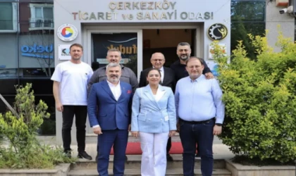 TEKİRDAĞ BÜYÜKŞEHİR BELEDİYE BAŞKANI YÜCEER’DEN ÇTSO’YA ZİYARET