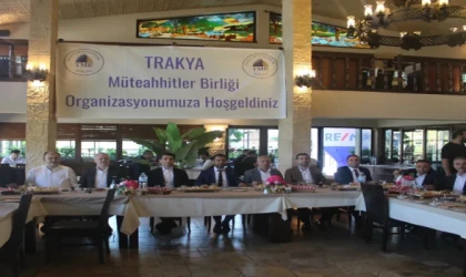 TRAKYALI MÜTEAHHİTLER ÇERKEZKÖY’DE KAHVALTIDA BULUŞTU