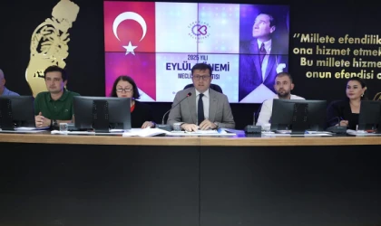 ÇERKEZKÖY BELEDİYE MECLİSİ EYLÜL AYI İLK OTURUMUNDA 4 ADET KADRODA DERECE DEĞİŞİKLİĞİNİ GÖRÜŞTÜ