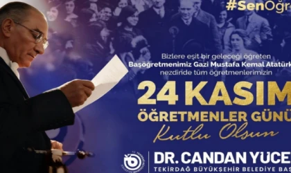 24 KASIM’DA TEKİRDAĞ’IN KALBİ ATATÜRK İÇİN ATTI
