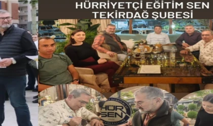 HÜRRİYETÇİ EĞİTİM SEN TEKİRDAĞ ŞUBESİ KURULDU
