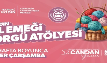 KADIN VE ÇOCUKLARA ÖZEL ATÖLYELERDE İLK DERS YAPILDI