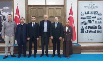 KIZILAY’IN ŞEFKAT ELİ ÇERKEZKÖY’DE: BAŞKAN SİNAN MERAL’DEN KAYMAKAM NAZMİ GÜNLÜ’YE ZİYARET