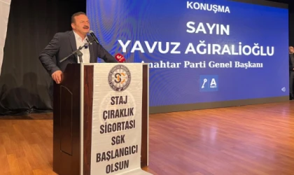 “GEÇ KALAN ADALET İSYAN ETTİ: STAJ VE ÇIRAKLIK MAĞDURLARI İÇİN AĞIRALİOĞLU SAHNEDE”