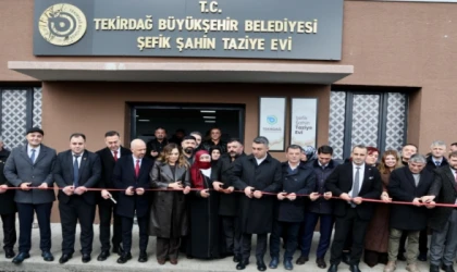 KAPAKLI’DA DAYANIŞMANIN YENİ MERKEZİ: ŞEFİK ŞAHİN TAZİYE EVİ HİZMETE AÇILDI