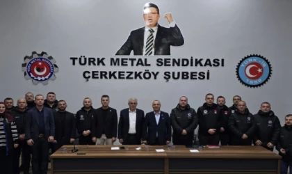 TÜRK METAL SENDİKASI GENEL BAŞKAN YARDIMCISI ÖCAL, ÇERKEZKÖY’DE TEMSİLCİLER MECLİSİ TOPLANTISINA KATILDI