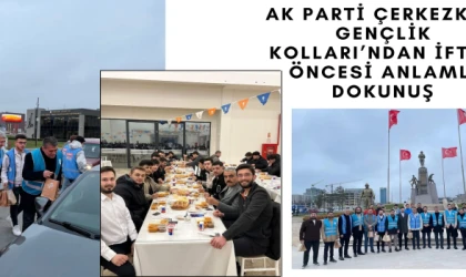 AK PARTİ ÇERKEZKÖY GENÇLİK KOLLARI’NDAN İFTAR ÖNCESİ ANLAMLI DOKUNUŞ