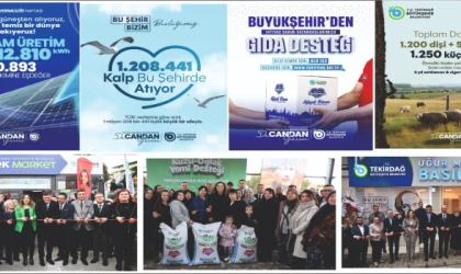 BÜYÜKŞEHİR VİTES YÜKSELTTİ: TEKİRDAĞ’DA PROJELER PEŞ PEŞE