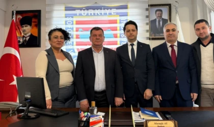 ÇERKEZKÖY VERGİ DAİRESİ MÜDÜRÜ TOPÇUOĞLU’NDAN AS’A ZİYARET