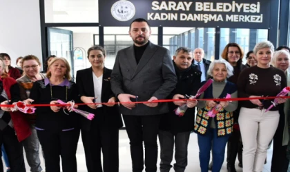SARAY BELEDİYESİ KADIN DANIŞMA MERKEZİ TÖRENLE HİZMETE AÇILDI
