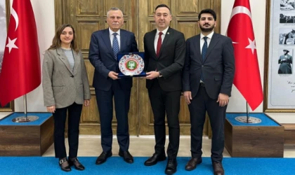 TEKİRDAĞ BAROSU BAŞKANI GÜRCÜN’DEN KAYMAKAM GÜNLÜ’YE ZİYARET