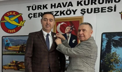 TEKİRDAĞ BAROSU BAŞKANI GÜRCÜN’DEN THK ÇERKEZKÖY ŞUBESİNE ZİYARET