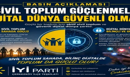 ÇERKEZKÖY’DE DİJİTAL GÜVENLİK VURGUSU