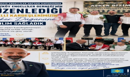 ÇERKEZKÖY’DE TEMSİLİ ASKER EĞLENCESİNE DUYGU DOLU KATILIM