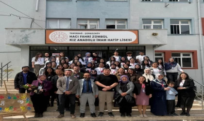 HACI FAHRİ ZÜMBÜL KIZ ANADOLU İMAM HATİP LİSESİ’NDE TÜBİTAK 4006 BİLİM FUARI COŞKUSU