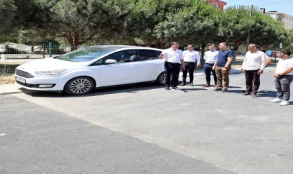 ÇERKEZKÖY'DE ÜSTYAPI ÇALIŞMALARI SÜRÜYOR: BAŞKAN AKAY SAHADA İNCELEMELERDE BULUNDU