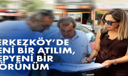 ÇERKEZKÖY’ÜN ÇEHRESİ DEĞİŞİYOR: CADDELER YENİDEN ŞEKİLLENİYOR