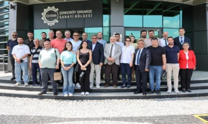 ÇOSB MESLEKİ VE TEKNİK ANADOLU LİSESİ TANITILDI