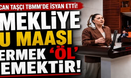 "EMEKLİYE BU MAAŞI VERMEK 'ÖL' DEMEKTİR!"