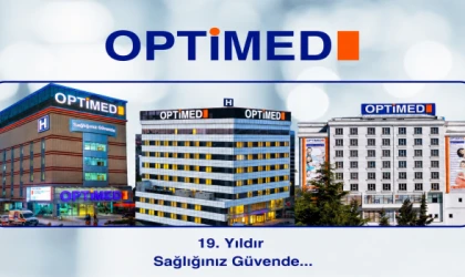 OPTİMED SAĞLIK GRUBU 19. YILINI KUTLUYOR