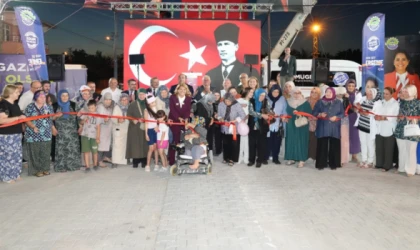 BAŞKAN MÜGE YILDIZ TOPAK YİNE SÖZÜNÜ TUTTU, İĞNELER MAHALLESİ DOĞALGAZA KAVUŞTU