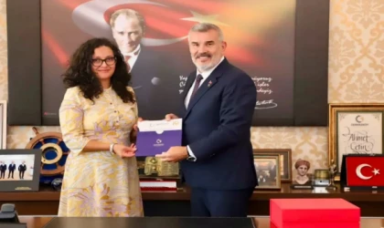 BULGARİSTAN BAŞKONSOLOSU’NDAN ÇERKEZKÖY TSO’YA ZİYARET: ÇEF 2026 VE LOJİSTİK MERKEZİ MASADA