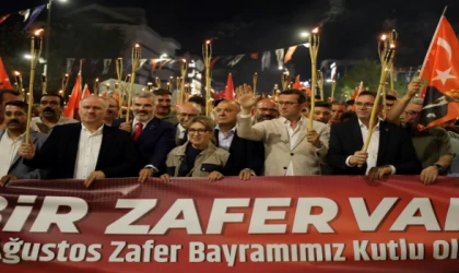 Çerkezköy 30 Ağustos ve festival coşkusunu birlikte yaşadı