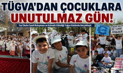 TÜGVA'dan Çocuklara Unutulmaz Gün