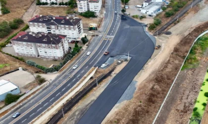 Ambardere’ye yeni bağlantı yolu tamamlandı