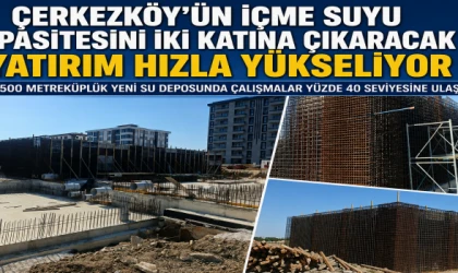 Çerkezköy’ün Su Gücüne Dev Yatırım: Kapasite İkiye Katlanıyor