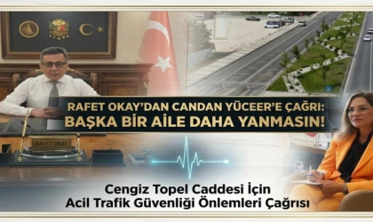 Rafet Okay’dan Cengiz Topel Caddesi için çağrı: “Başka bir aile daha yanmasın”