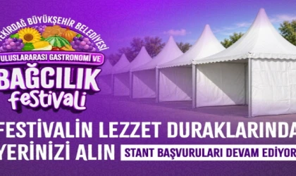 Stant başvuruları sürüyor