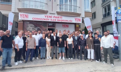 Yeni Parti Çerkezköy’de sandık başına gitti