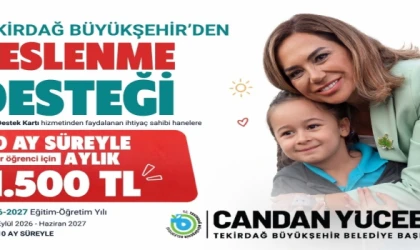 Büyükşehir’den öğrencilere aylık 1.500 TL beslenme desteği