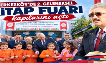 Çerkezköy’de 2. Geleneksel Kitap Fuarı kapılarını açtı
