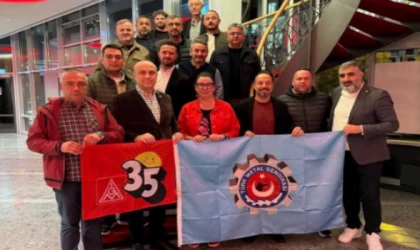 Murat Koçak, Almanya’da işçi hakları ve sendikal çalışmaları inceledi