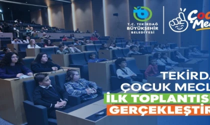 Tekirdağ Çocuk Meclisi’nde ilk adım atıldı