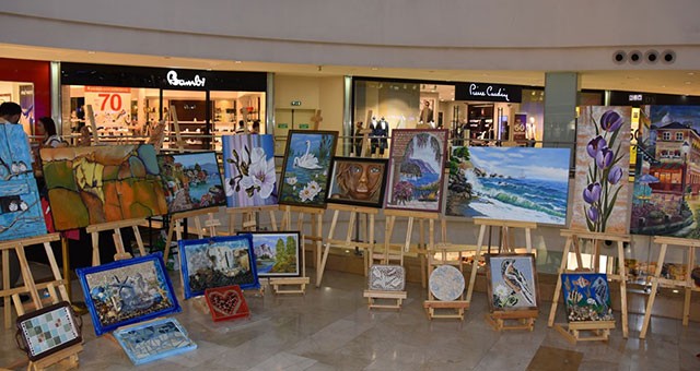 SERGİ AÇILIŞI YAPILDI